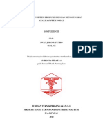 PERENCANAAN SISTEM PRODUKSI DENGAN ANALISA NODAL