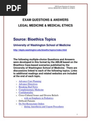 Medical Legal Palliative Care Medical Ethics
