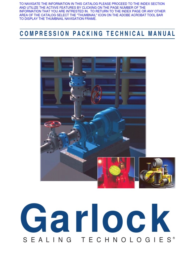 Garlock Compression Packing Technical Manual