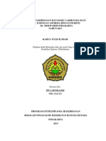 Asuhan Kebidanan Bayi Baru Lahir Pada Bayi Ny. B Dengan Asfiksia Ringan Di RSUD Dr. Moewardi Surakarta Tahun 2013