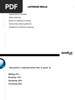 Listening Skills & Reading Skills project Project 