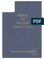 Desing of Welded - Lincoln - PDF