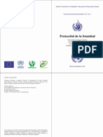 Manual de Investigare Efectiva Si Documentare Asupra Torturii Si A Altor Tratamente Crude Inumane Sau Degradante Sau Pedepse