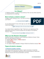 Relative Clause - 2bac - Unit 8 - Gramm