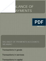 Balance of Payments Accounts