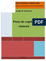 Piete de Capital - Sinteza 2013