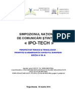 Simpozion National IPO-TECH, Editia VII, 2014 (1) .D