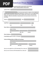 Download 2014 ADS Scholarship Application by Joe Ghazal SN213981878 doc pdf