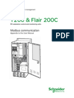 MV electrical network Modbus communication guide