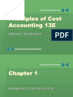 Principles of Cost Accounting 13E: Edward J. Vanderbeck