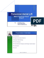 Personnel Aerial Lift: Presentation Overview