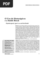 Fitoterápicos e a saúde bucal