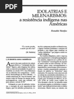 Ronaldo Vainfas - Idolatria e Milenarismos - a resistência indígena nas Américas