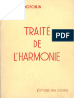 Koechlin C. - Trait de l'Harmonie - Vol. 1