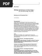 Die Schattenkrieger Des BND Von Ulrich Stoll