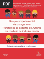 livro manejo de comportamento de crianças