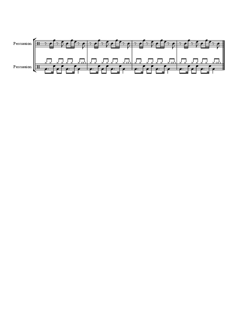 Finger Drumming Patterns Guide | PDF