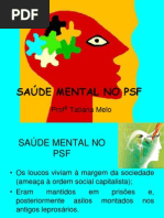 SAÚDE MENTAL NO PSF