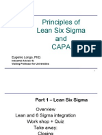 Principles of Lean Six Sigma 2012