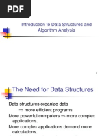 Introduction To Data Structures and Algorithm Analysis