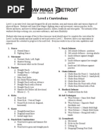 Level 1 Curriculum