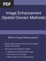 Image Enhancement in Spatial Domain