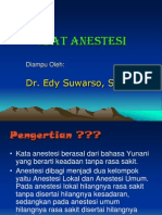 Obat Anestesi