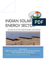 Indian Solar Energy Sector