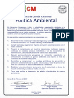 Politica Ambiental CPSAA Ver 01