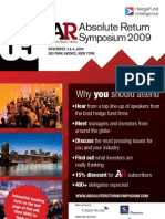 Hedge Fund Symposium Discount (Absolute Return + Alpha 2009)