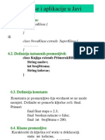 Java Programirajne Cas 6