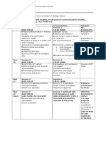 14 Geology PCS Timetable