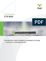 CTR 8500 Platform Brochure