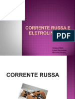 Trabalho de Eletro - Corrente Russa - Eletrolifiting