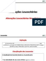 Alterações Leucocitárias - Neoplásicas