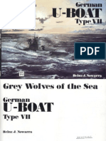 Anatomy of The Ship U Boot Type Vii Grey Wolves of The Sea