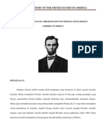 Sumbangan Abraham Lincoln Kepada Masyarakat Amerika Syarikat