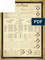 Adventurer's Sheet