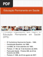 Educação Permanente em Saúde