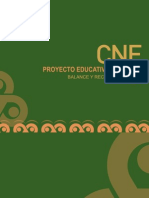 Balance Del Proyecto Educativo Nacional 2013