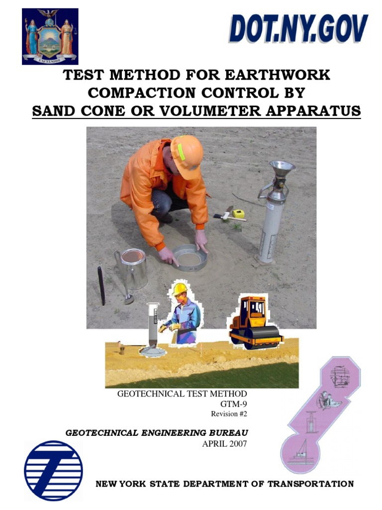 Sand Cone Test Density Soil