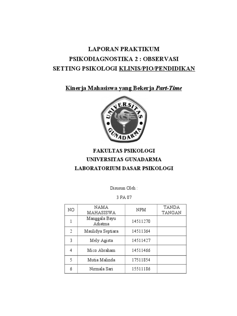 Laporan Praktikum 2 Observasi