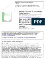 Andrew Pilkington - Racism in Schools and Ethnic Differentials in Educational Achievement