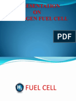 A Presentation On Hydrogen Fuel Cell