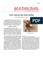 Household & Public Health: Ticks - Biology and Their Control