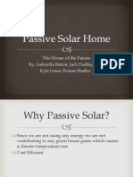 passive solar home