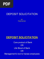 Deposit Solicitation