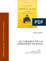 London Le Cabaret de La Derniere Chance PDF