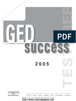 Ged Ged Success, PDF, General Educational Development