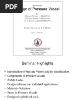 pressure vessel PPT